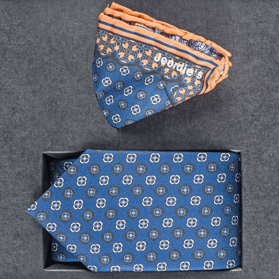Color Tie & Pocket Square Set