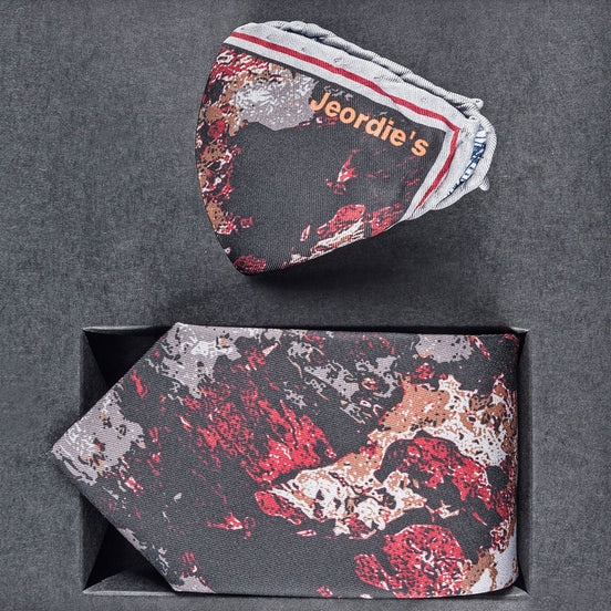 Color Tie & Pocket Square Set