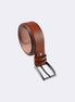 Medium Brown Leather Belt