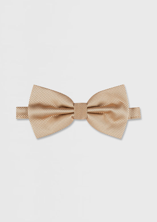 Beige Bow Tie