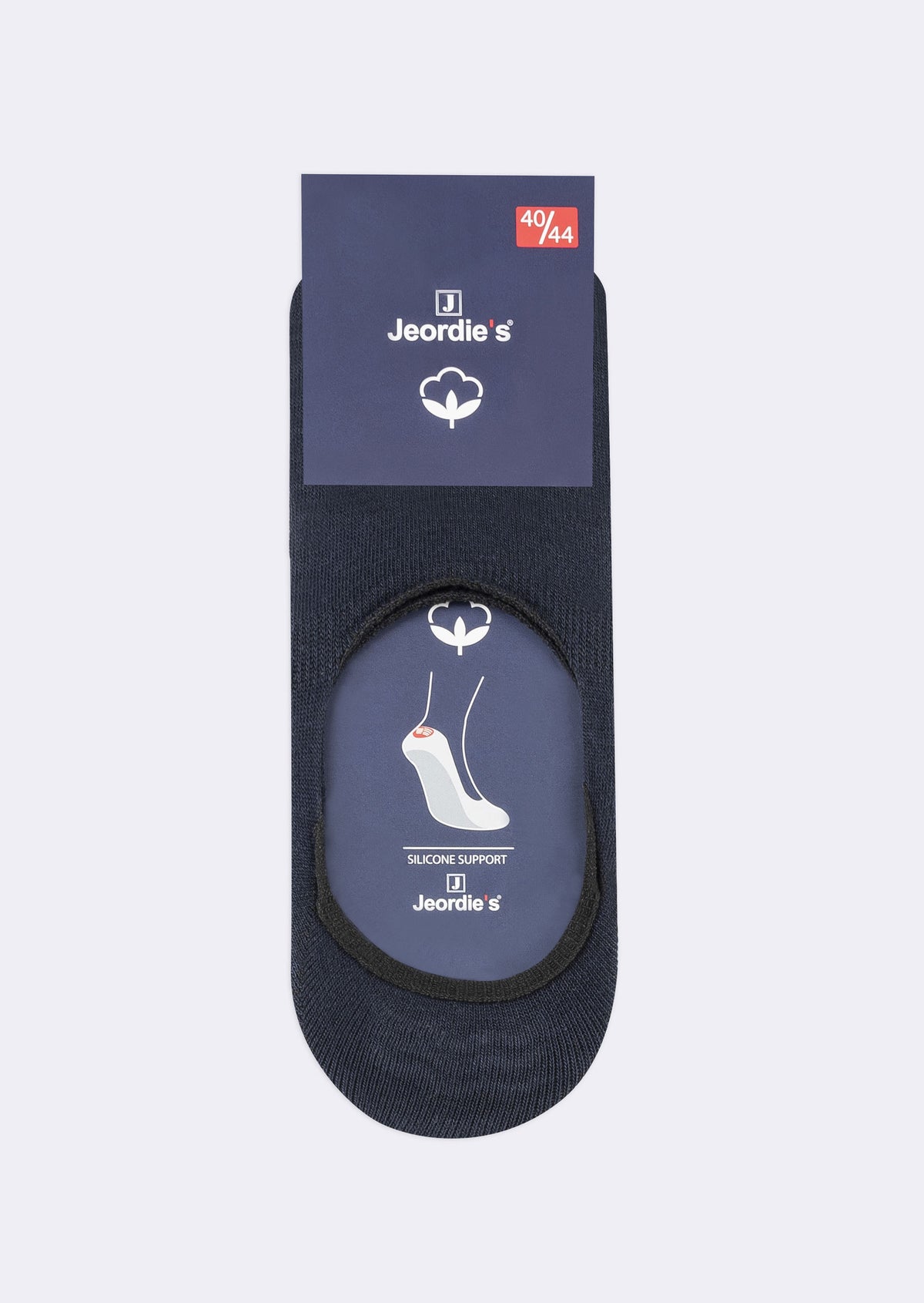 Navy Cotton Sock