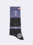 Black Cotton Sock