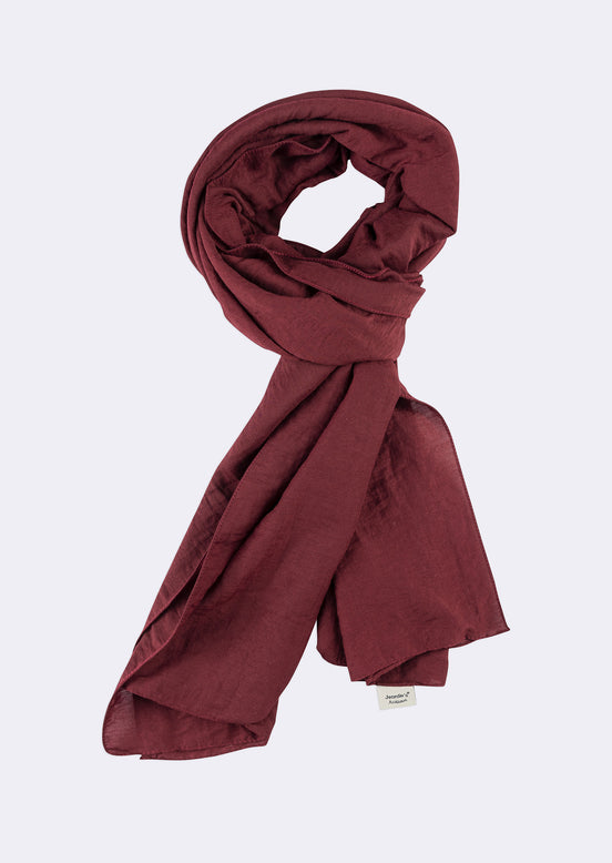 Burgundy Scarf