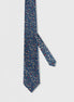 Blue Patterned Tie