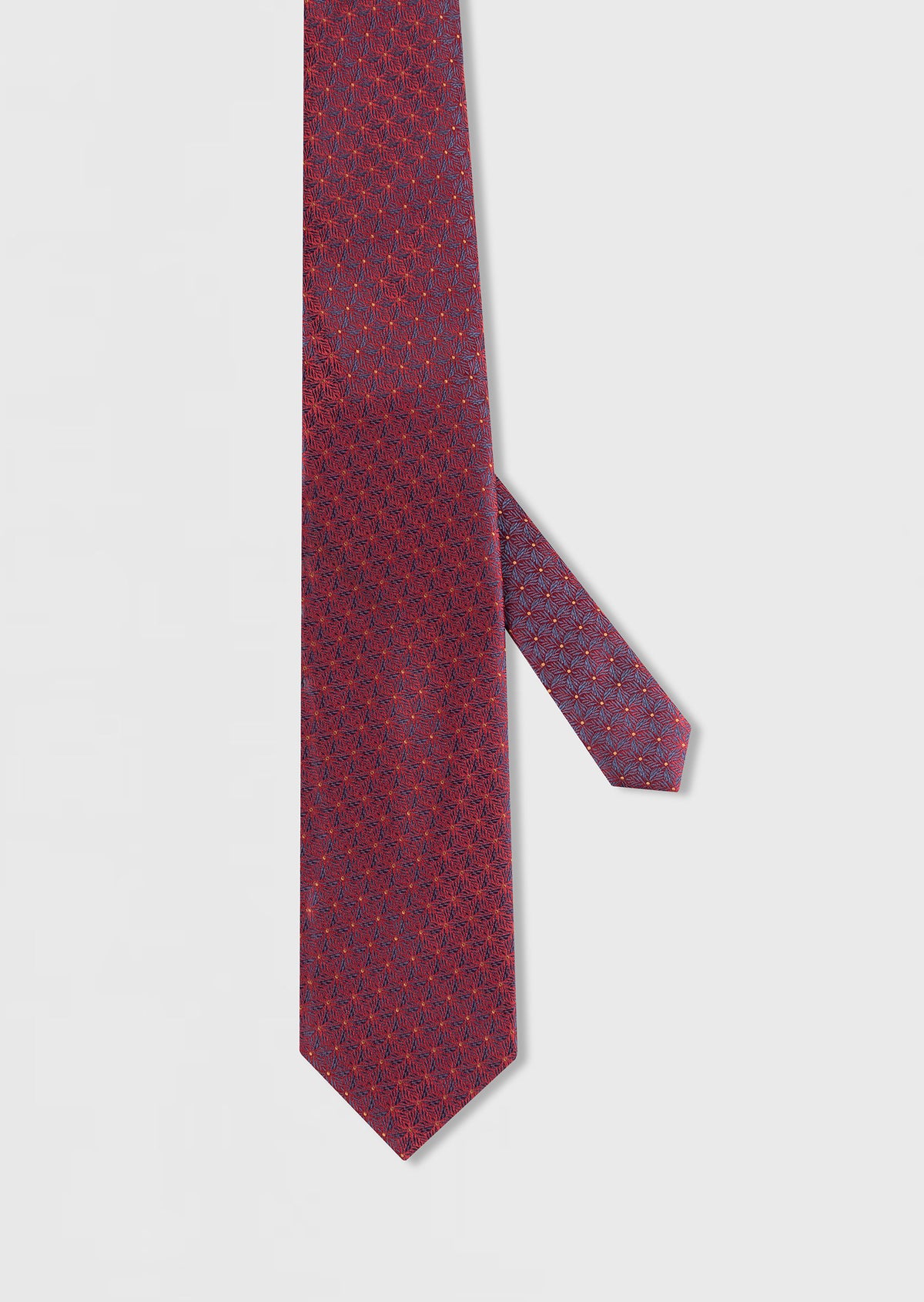 Light Burgundy Patterned Tie