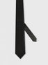 Black Patterned Tie