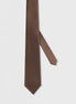 Brown Patterned Tie