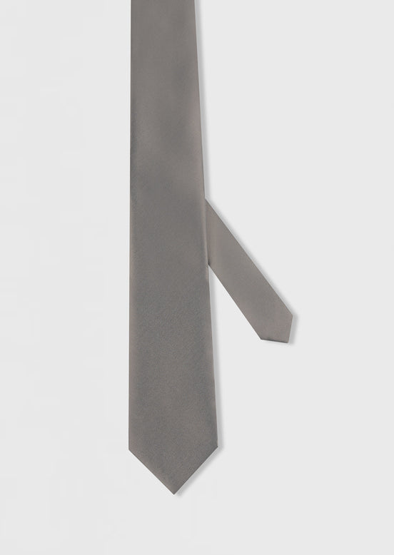 Anthracite Patterned Tie