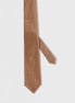 Beige Patterned Tie