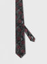 Black Patterned Tie