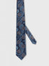 Light Navy Patterned Tie