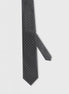 Black Patterned Tie