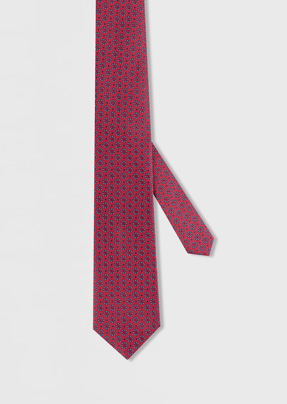 Burgundy Patterned Tie
