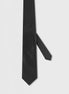 Black Patterned Tie