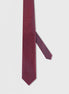 Burgundy Patterned Tie