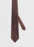Brown Patterned Tie
