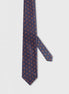 Purple Patterned Tie