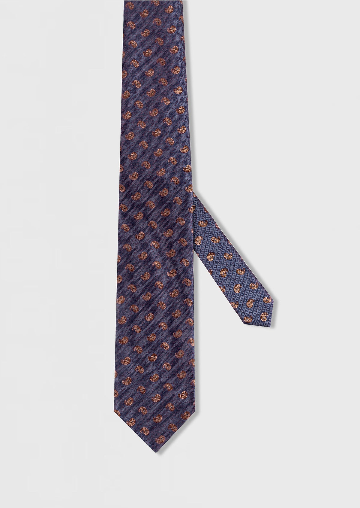 Purple Patterned Tie