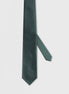 Green Patterned Tie