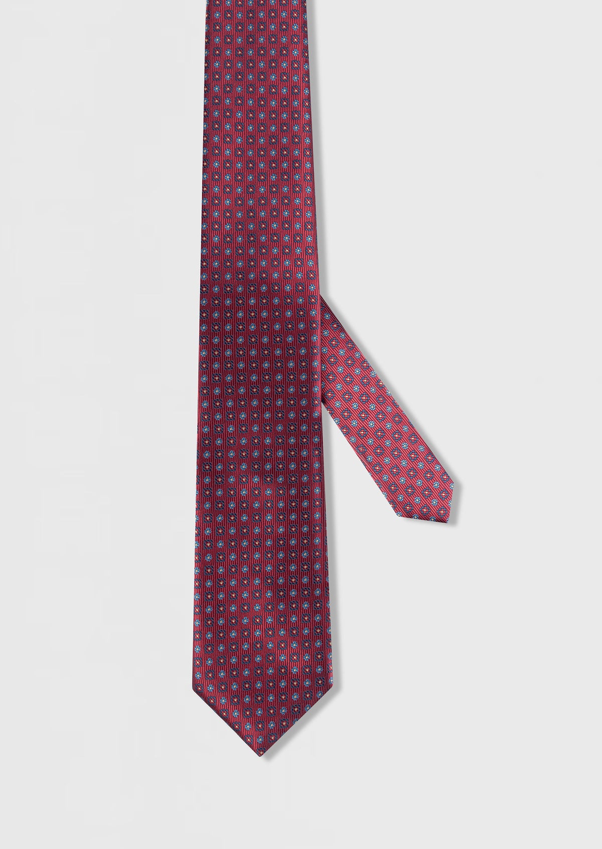 Burgundy Patterned Tie