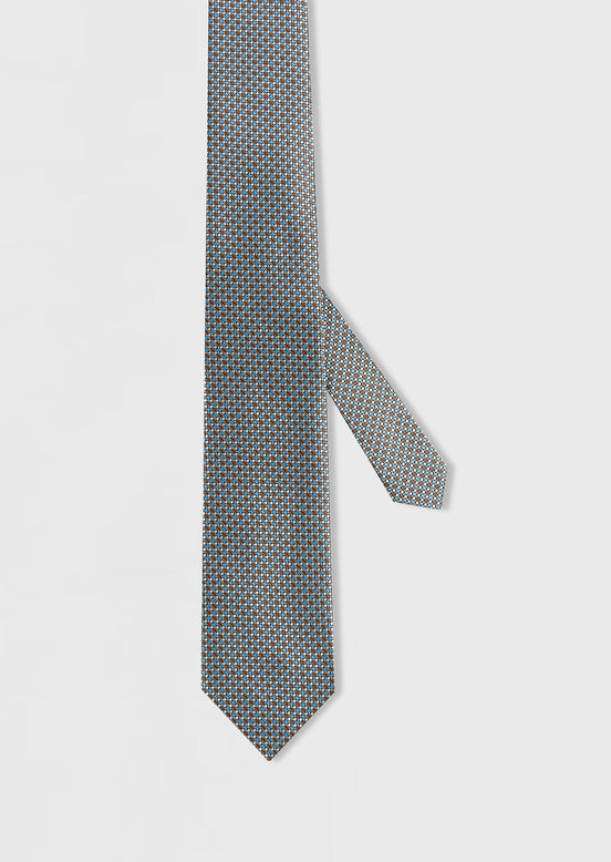 Brown Patterned Tie