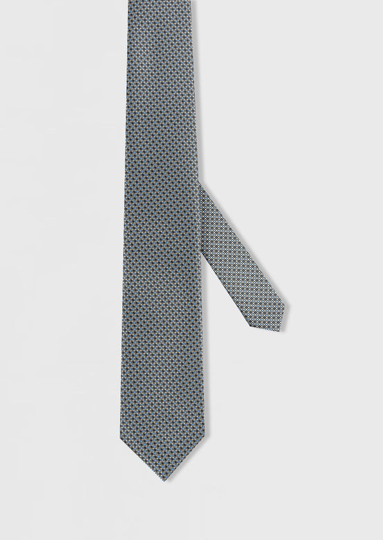 Royal Blue Patterned Tie