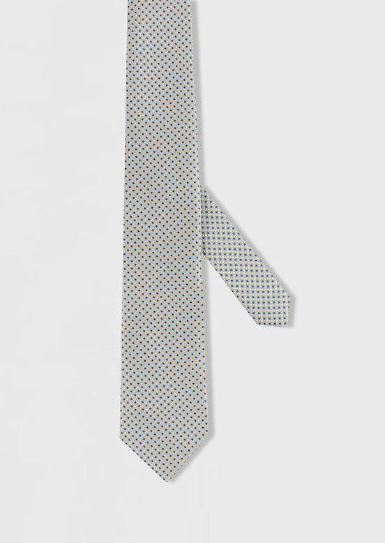 Blue Patterned Tie