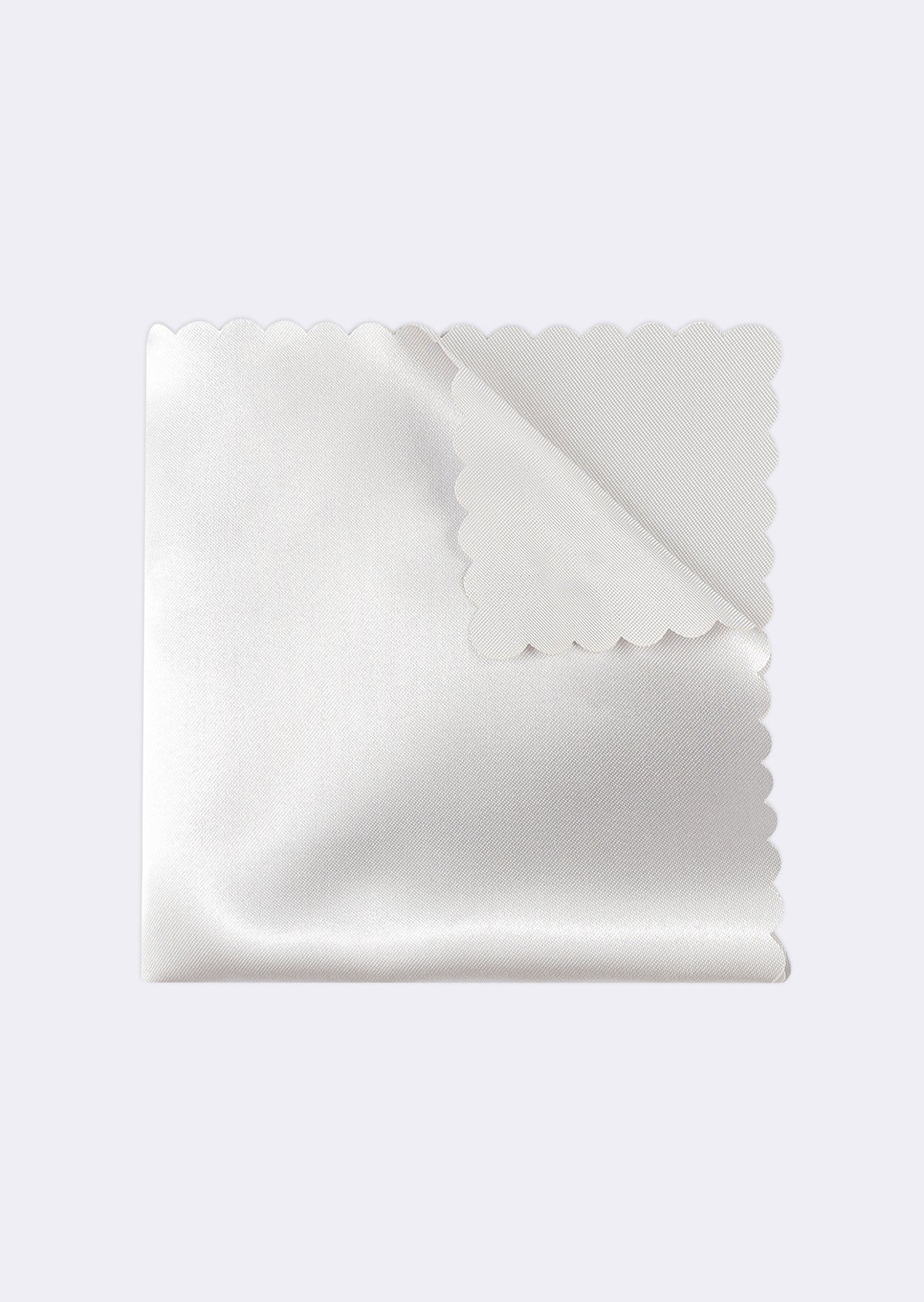 Light Grey Pocket Square