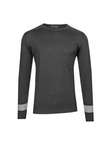 SLIM FIT PLETENA ODJEĆA NA OKRUGLI IZREZ