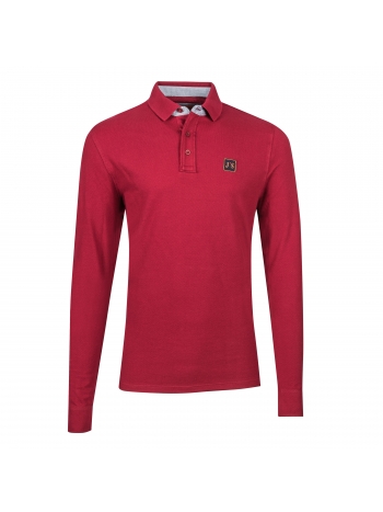 SLIM FIT MAJICA S POLO KRAGNOM