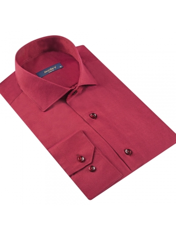 SLIM SLIM PLAIN LONG SLEEVE SHIRT