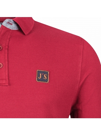 SLIM FIT MAJICA S POLO KRAGNOM