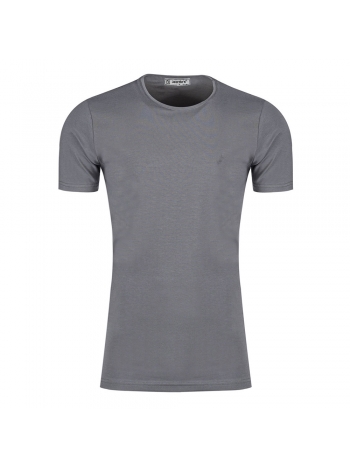 SLIM FIT MAJICA S OKRUGLIM IZREZOM