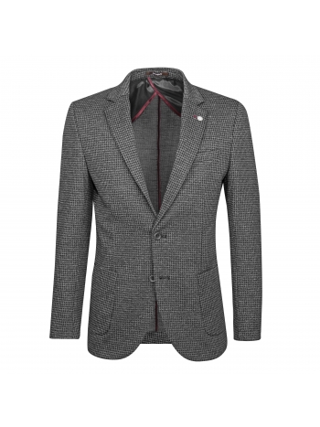 SLIM FIT JAKNA S MONO KRAGNOM 7 DROPOVA I 2 GUMBA