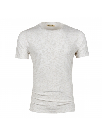 SLIM FIT PRINTED O NECK TSHIRT