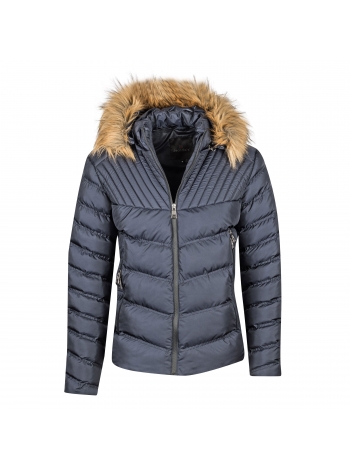 SLIM FIT JAKNA S KAPULJAČOM