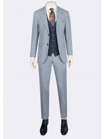 Suit with vest