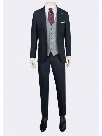 Suit with vest