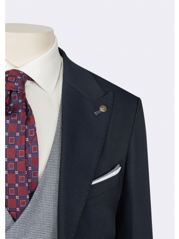 Suit with vest