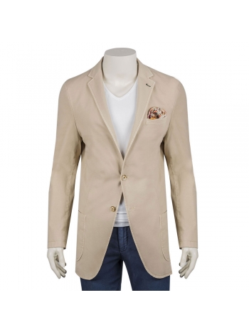 SLIM FIT 8 DROP MONO COLLAR 2 BUTTON JACKET