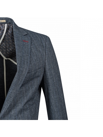 SLIM FIT MONO COLLAR 7 DROP 2 BUTTON JACKET