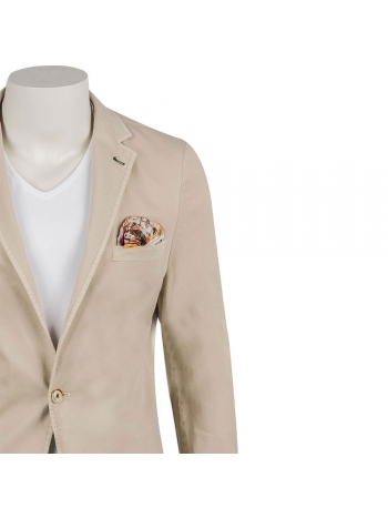 SLIM FIT 8 DROP MONO COLLAR 2 BUTTON JACKET