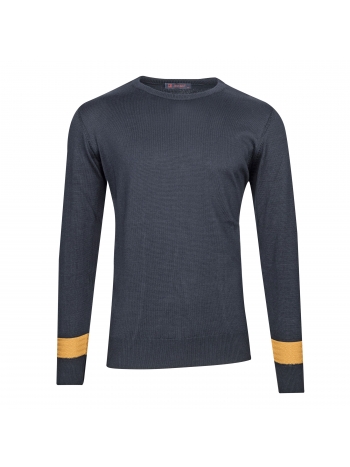 SLIM FIT PLETENA ODJEĆA NA OKRUGLI IZREZ