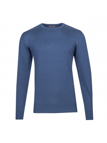 SLIM FIT PLETENA ODJEĆA NA OKRUGLI IZREZ
