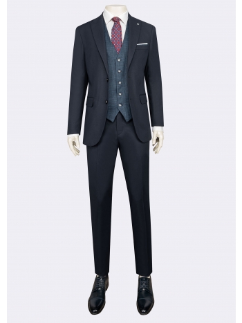 Suit with vest