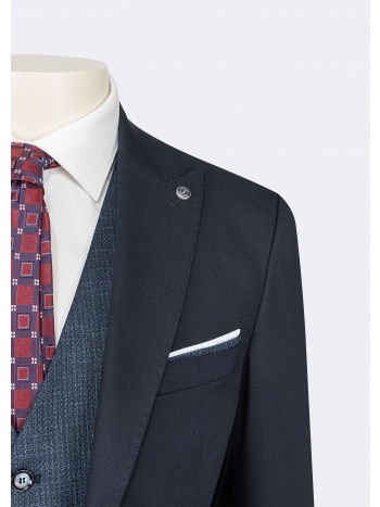 Suit with vest
